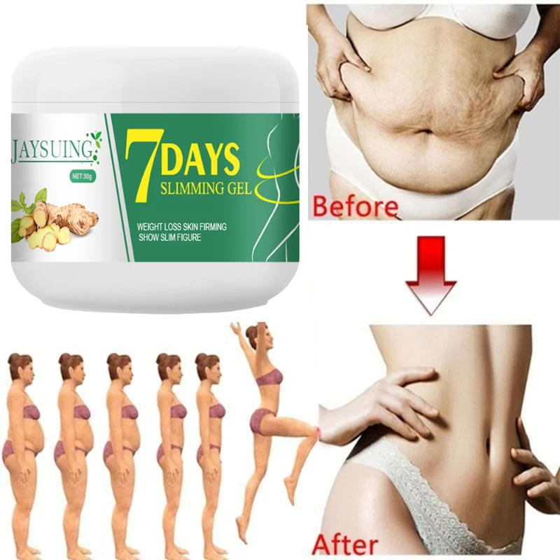 Best of Ginger Slimming Cream Materials Body Weight Loss Slimming Gel For Women Leg Fat Burning Shaping Belly Sculpting Cream 30g Reviews & Tips