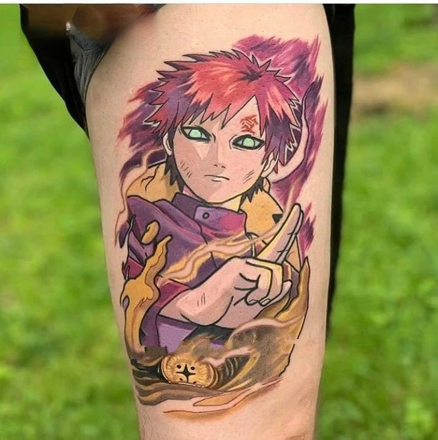 Gaara tattoo done @akk.lain To submit your work use the tag #animemasterink  And don't forget to share our page too! #tattoo #tattoos #b... | Instagram