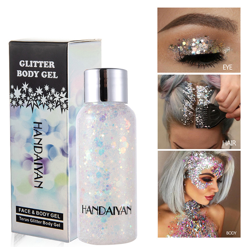 Best of Eye Glitter Nail Hair Body Face Stickers Gel Art Loose Sequins Cream Diamond Jewels Rhinestones Makeup Decoration Party Festival Reviews & Tips