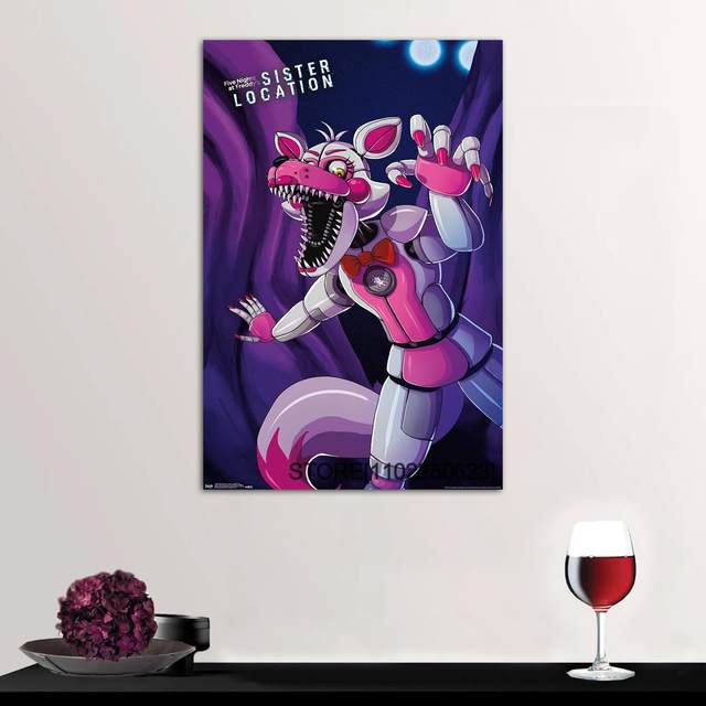 Funtime Foxy Posters and Art Prints for Sale