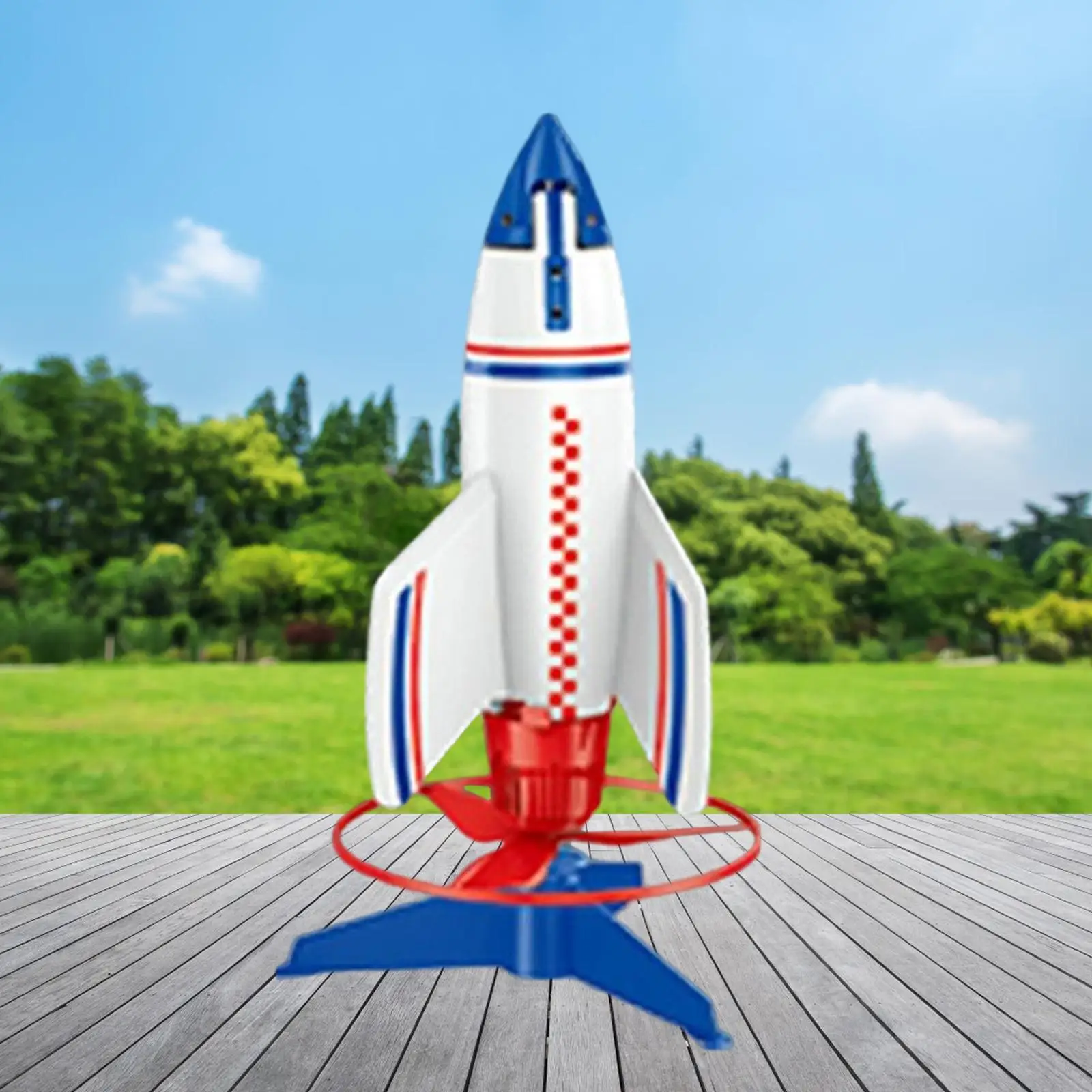 Rocket Launcher for Kids with Light Foam Rockets for boys Toddlers