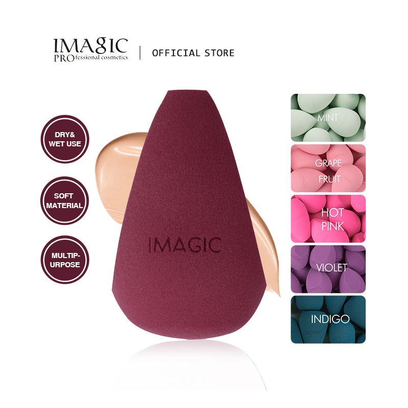 Best of IMAGIC Sponge Makeup Foundation Makeup Cosmetic Puff Powder Smooth Beauty Cosmetic Make Up Sponge Puff Reviews & Tips