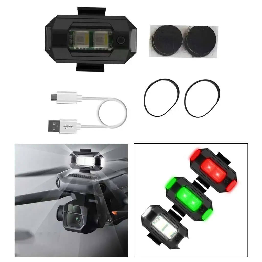 Rechargeable Strobe Light Accessories Anti Collision Light LED Warning Lamp LED for RC Drone