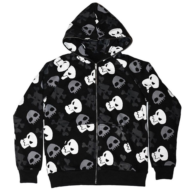 Mallgoth zip deals up hoodie