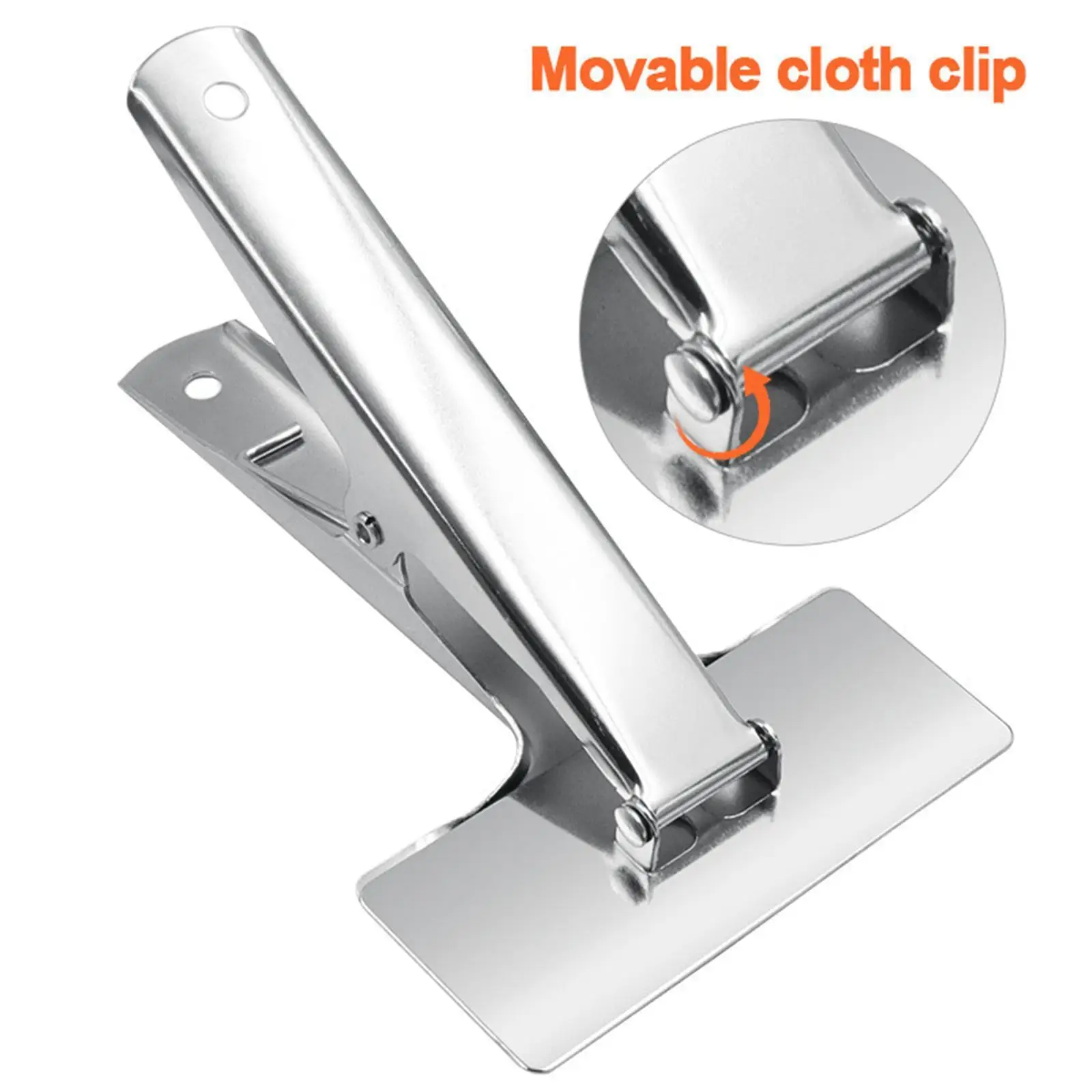 Garment Cutting Bed Cloth Fabric Clamp Movable Adjustable Hand-held Wide Jaw for Sewing Cutting Pattern Tool