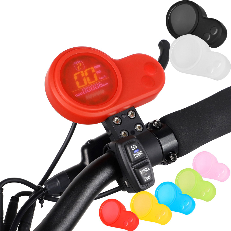 Silikonhülle für Kugoo M4, LCD-Display, wasserdicht, transparent, Schutzkappe für Elektroroller, Instrumenten-Armaturenbrett – Detail 1