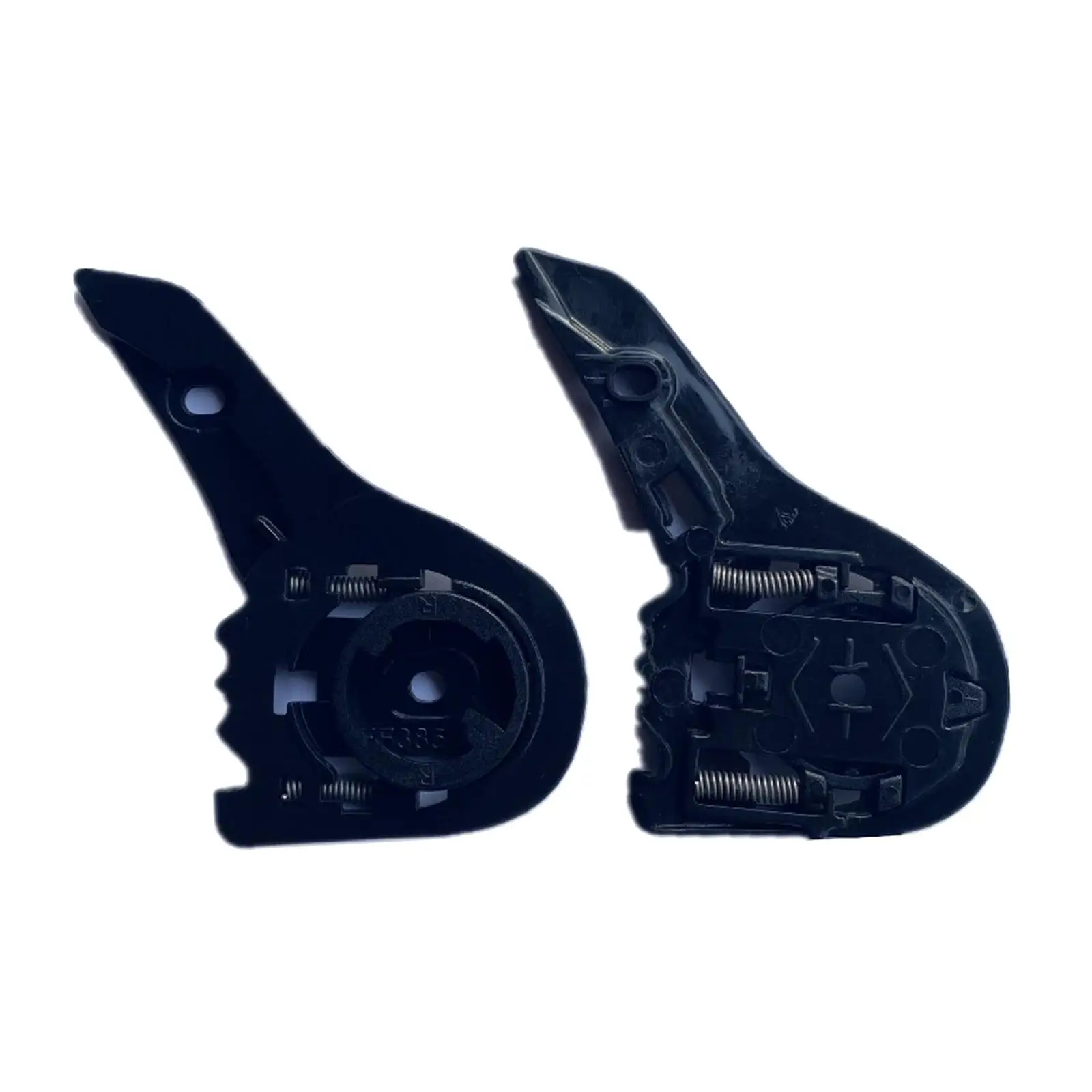 1Pair Motorcycle Helmet Lens Base, Helmet Visor Shield Gear Base Plate Helmet Shield Base, Fits for LS2 Ff358 Ff396 Ff385