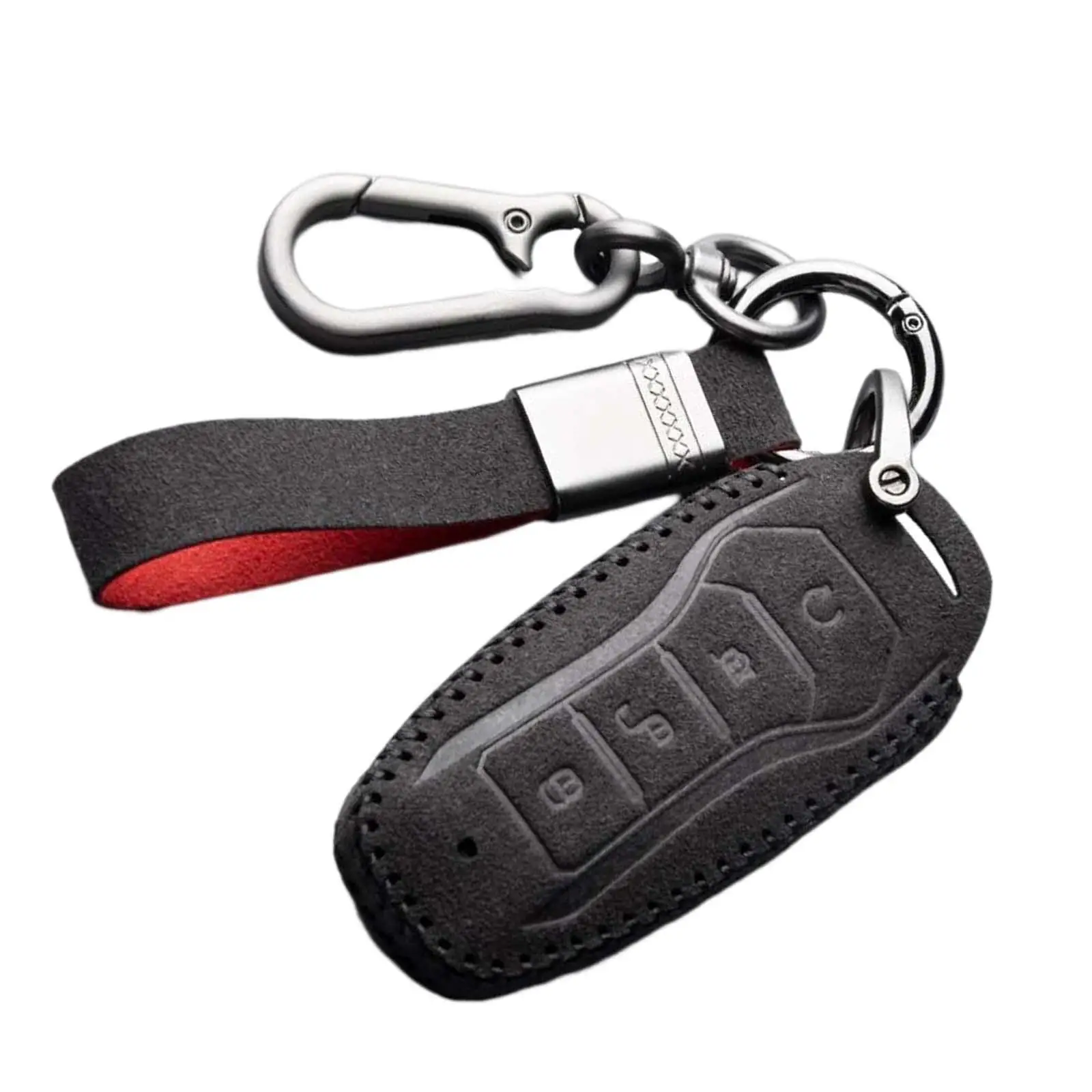 Car Remote Key Case Cover Fob PU Fashion Men Women Remote Control Cars Shell protected Holder Shell for Byd Song Plus Dmi