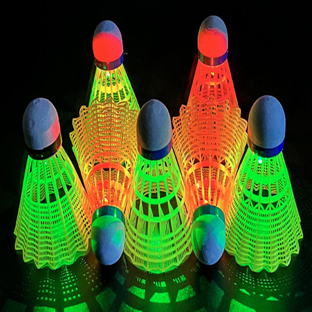 Description Picture 4 of itemLed bedminton Shuttlecocks 6pcs/set Led Luminous Badminton Shuttlecocks for Colorful LED Lighting Sport Badminton Light Spot Sh