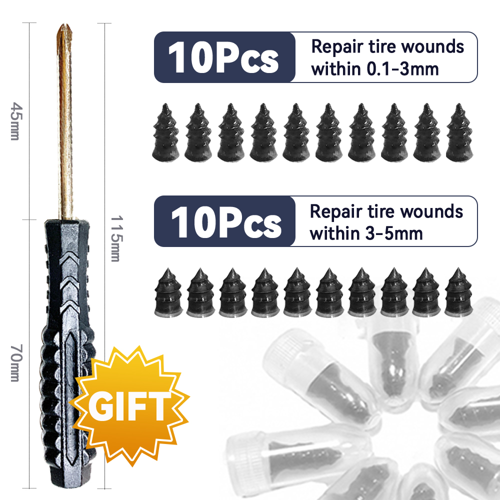 Tire repair nail kit image 12