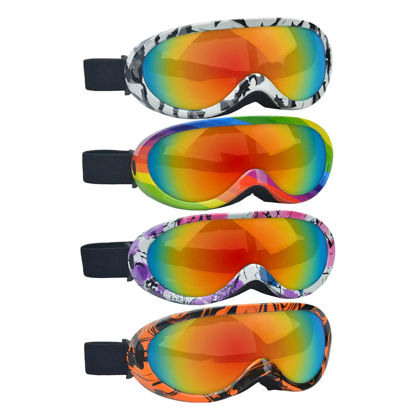 Unisex Outdoor Winter Skiing Snowmobile Goggles Racing Cycling Eyewear