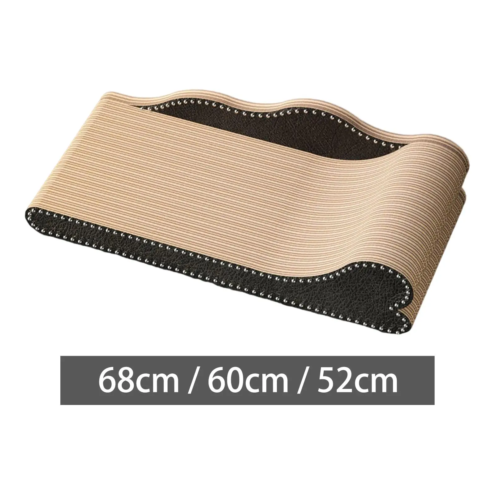 Cat Scratcher Lounge Corrugated Paper Scratching Board Furniture Protection Couch Cardboard Sofa Bed for Indoor Cats Kitty