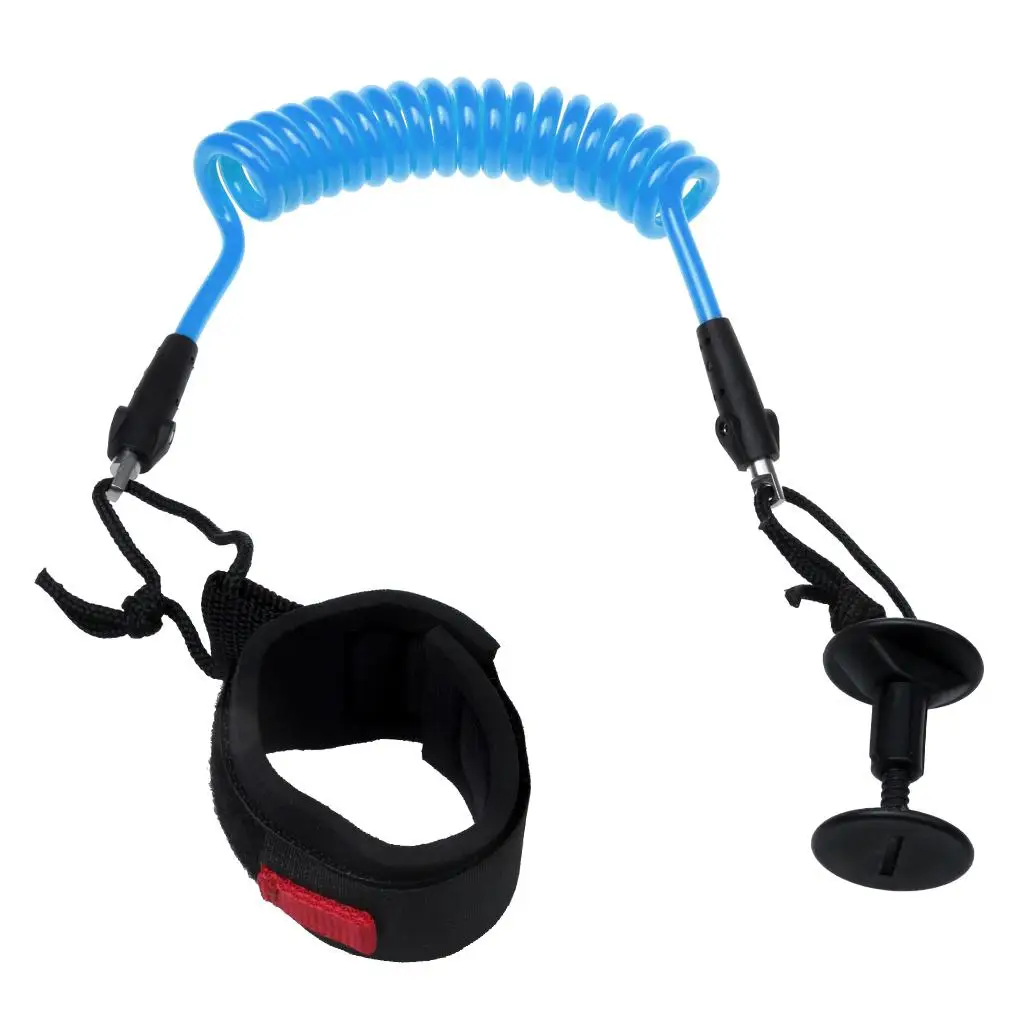 Wrist Leash, Padded Neoprene Cuff with Double Swivels - Sturdy & Durable - Various Colors & Sizes