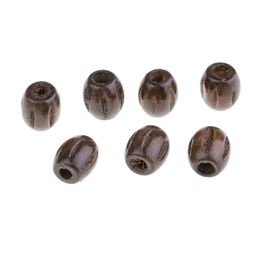 508mm Watermelon Engraved Wood Wooden Beads for Jewelry Making Charms