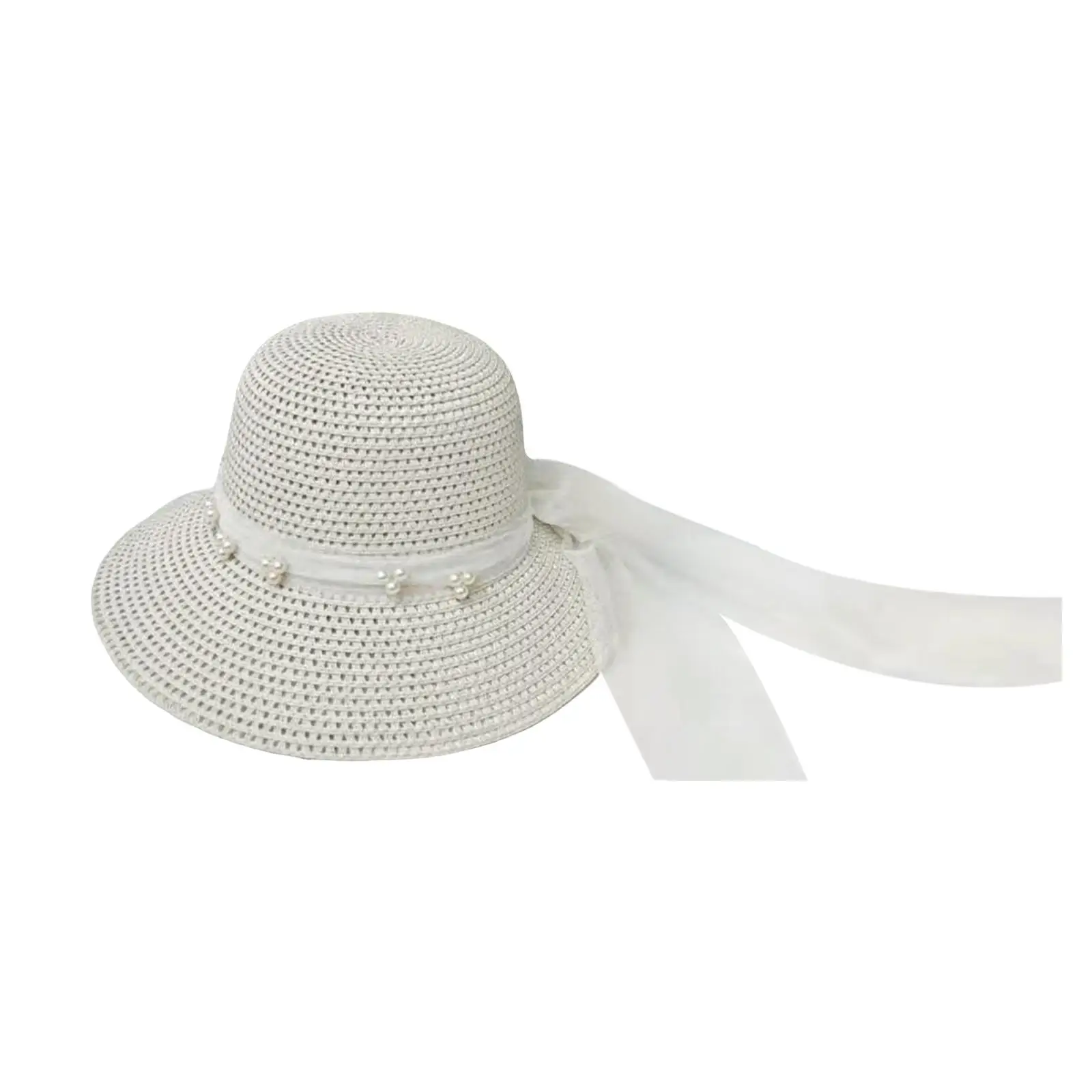 Womens Wide Brim Straw Hats, Lightweight Foldable Breathable Summer Beach Hats,
