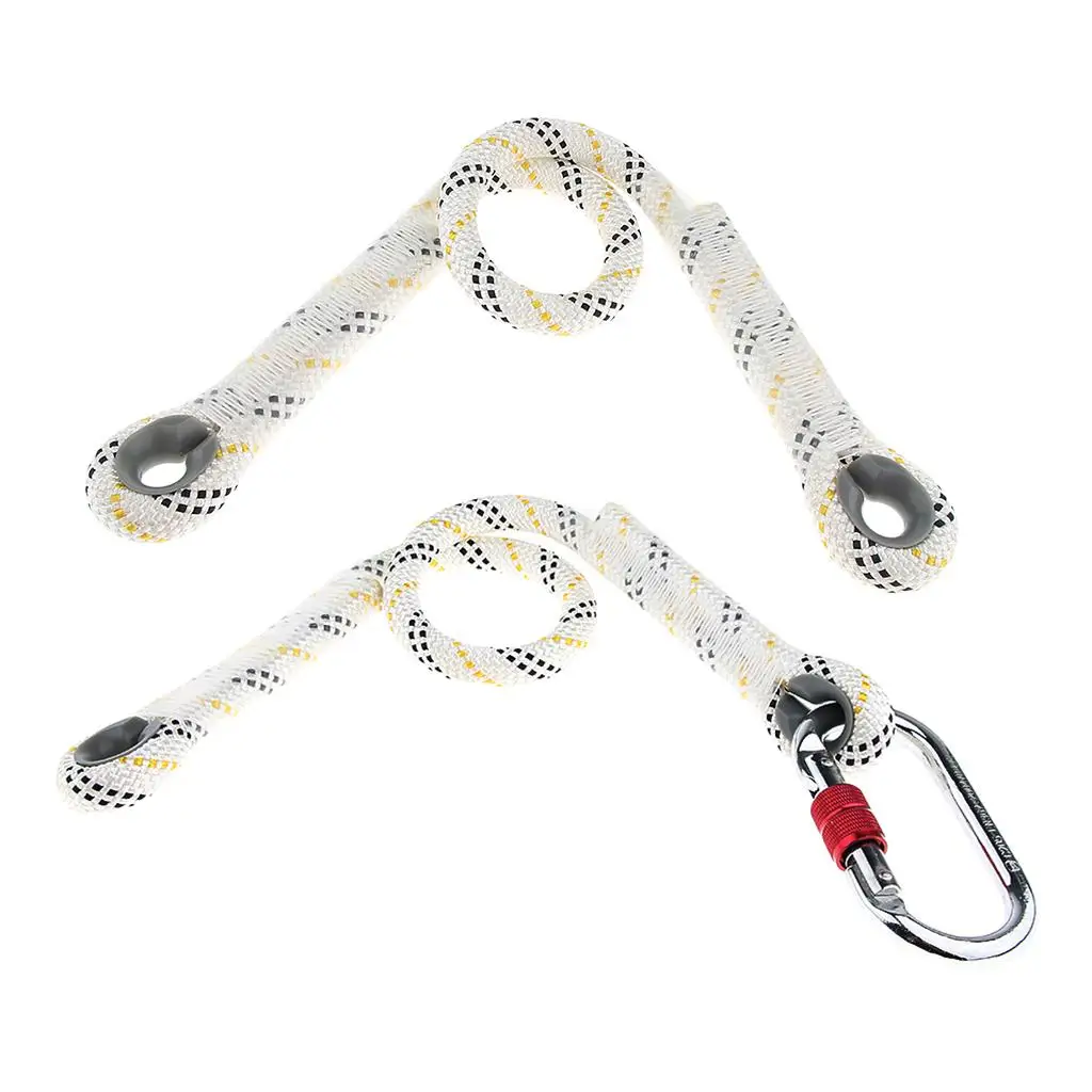 Outdoor Climbing Diameter 16 Mm Prusik  Rope Sewn Eye to Eye