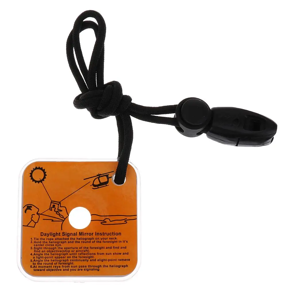 Multifunctional Outdoor Emergency Survival Tool with Whistle