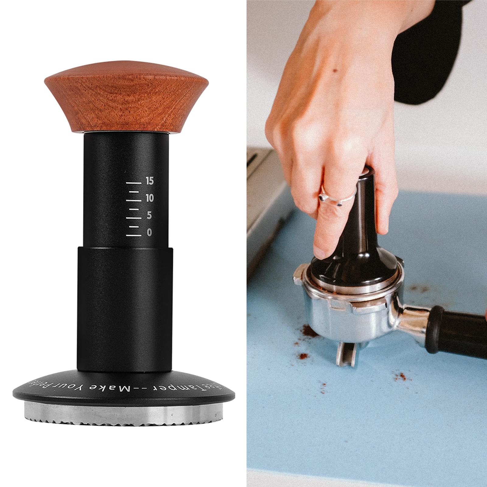 Coffee Tamper Leveler Tool Espresso Tools Coffee Grounds Loosely Distributed Flat Base Espresso Distribution Coffee Ground Press