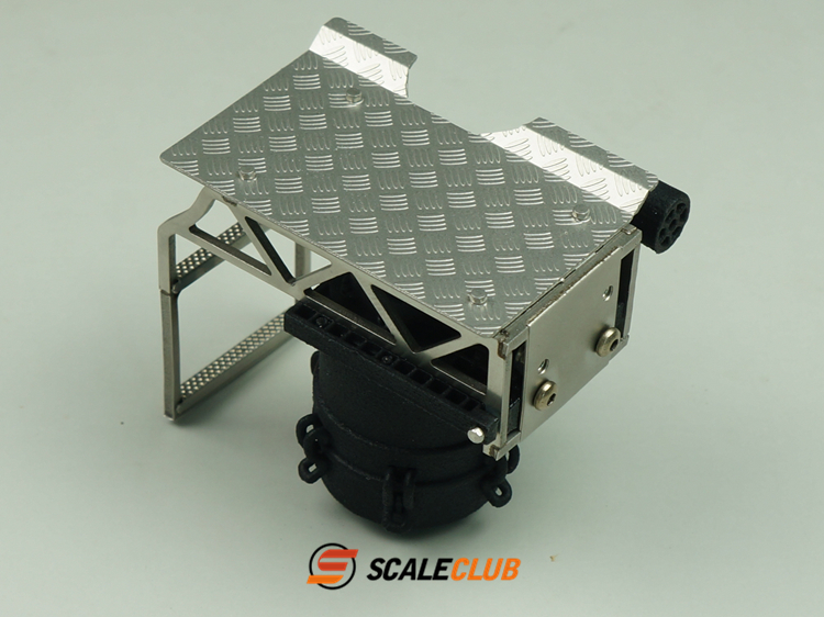 1 Set Scaleclub Modell 1/14 für Iveco Luftfilter Lufteinlass Metall-Treppenstufenmodell – Detail 12