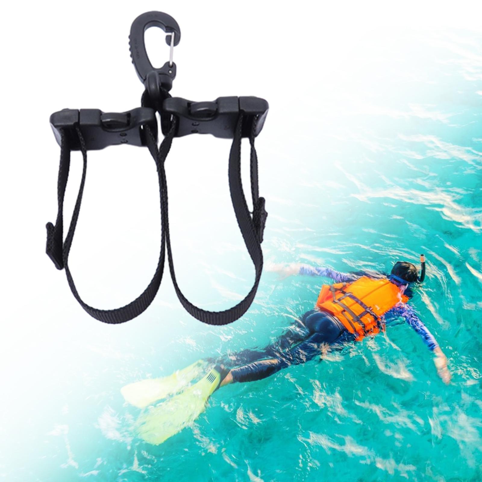 Diving Fins Strap Universal Diving Boots Strap Lightweight Diving Accessories for Snorkelling Freediving Scuba Diving Men Women