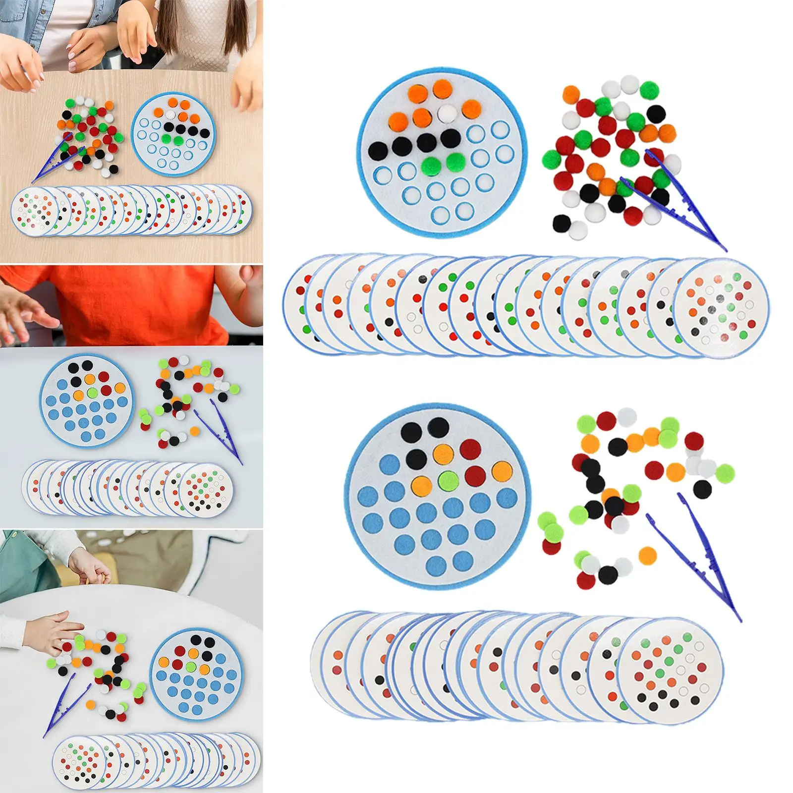 Color Sort Game Multipurpose for Family Kindergarten Learning Activities