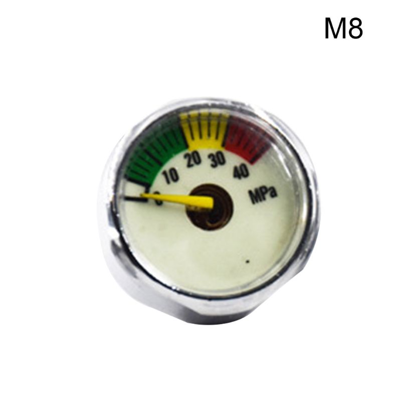 Description Picture 4 of itemTire Pressure Gauge Workmanship Design High Pressure Gauges Luminous Metal Pressure Gauge Diameter 25mm/0.9inches
