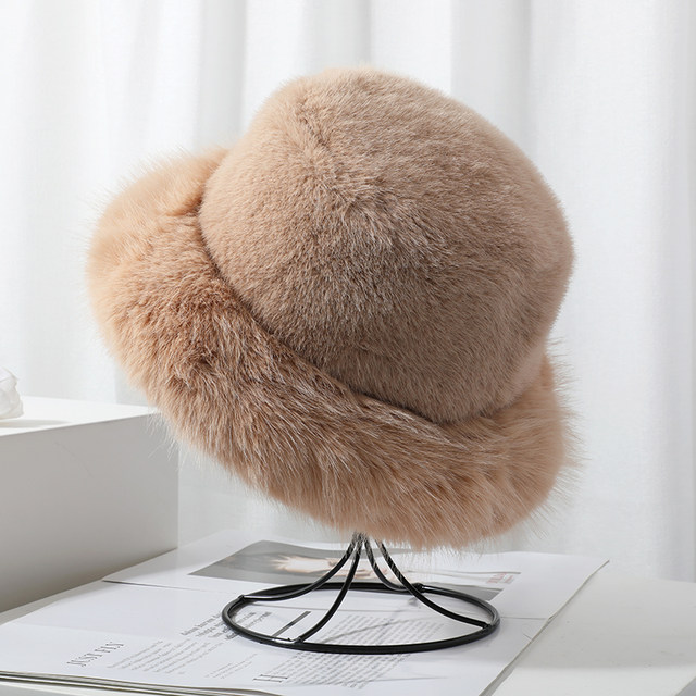 Luxurious Baby Alpaca fur hat BEIGE, Ladies womens hats, unisex alpaca hat, russian hat, cossack hat, alpaca hat fluff, hat cheapest women winter