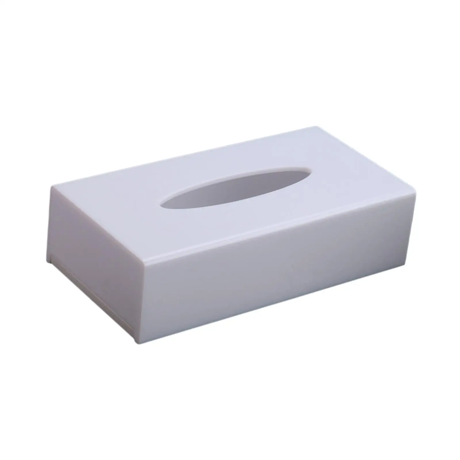Facial Tissue Case Acrylic Toilet Paper Rack Tissue Paper Holder Container Tissue Box for Office Hotel Desktop Washroom Bedroom