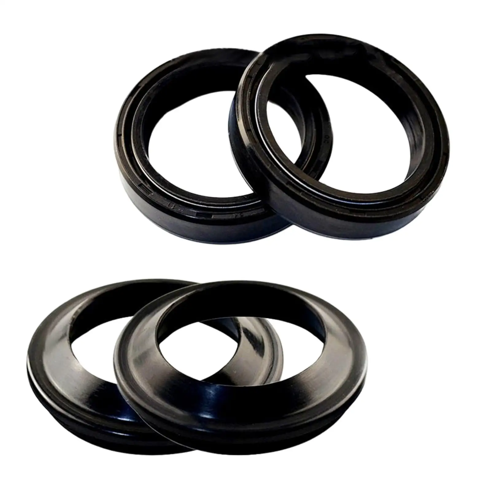 Motorcycle Fork Seal and Dust Seal Kit Rubber 48x61x11mm for Yamaha Fjr1300 Fjr1300A Xvs650 Fjr1300AE Replace Parts