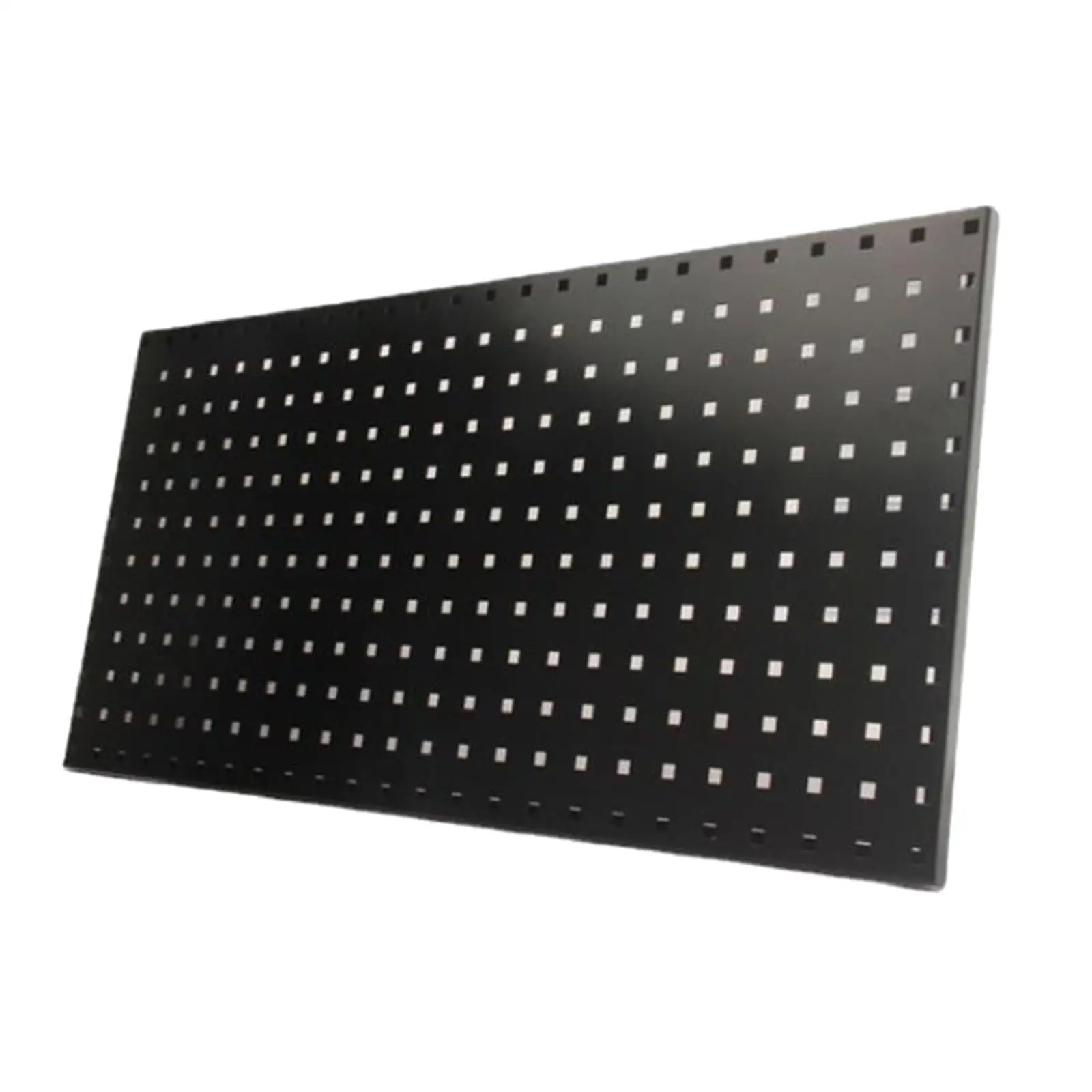Metal Iron Pegboard Wall Organizer Pegboard Wall Panel Tool Parts and Craft Organizer Utility Tool Storage for Garage