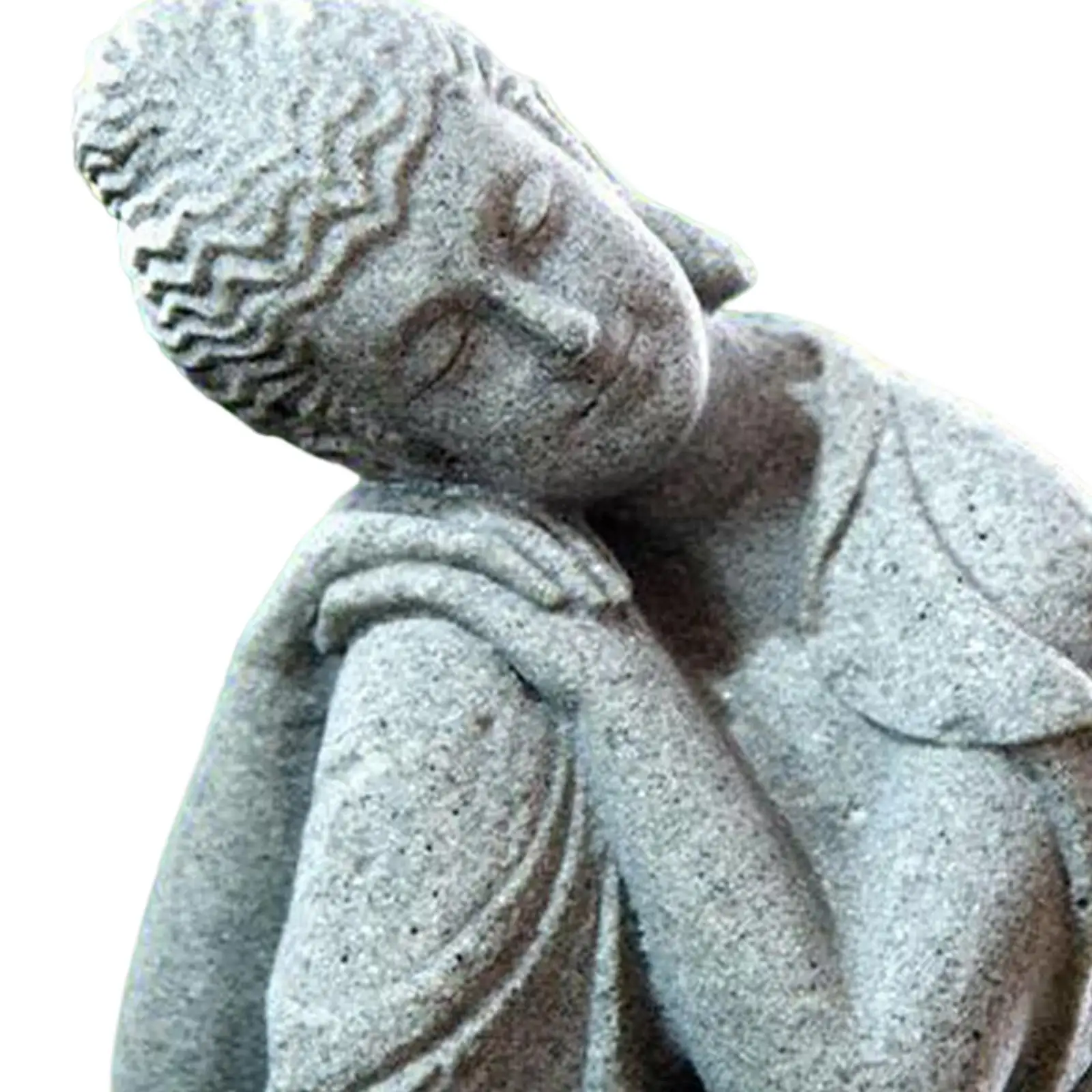 Mini Buddha Statues Handcrafted Resting Sleeping Buddha Figurines Sculpture for Bonsai Yoga Housewarming Decoration