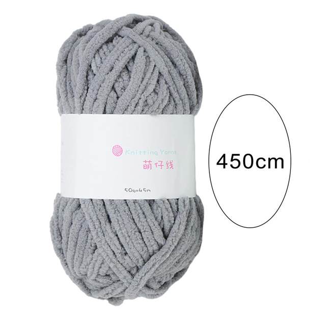 GAUGE 7 CHUNKY Chenille Yarn. Bulky Yarn for Crocheting, Hand Knitting,  $20.37 - PicClick AU