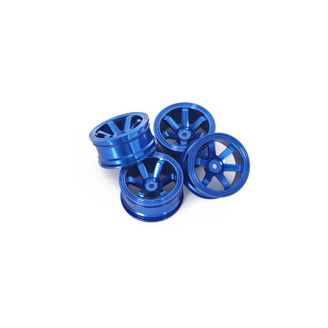 Hspタミヤhpi kysho 1/10 d4 te37用1.9インチメッキホイールハブ