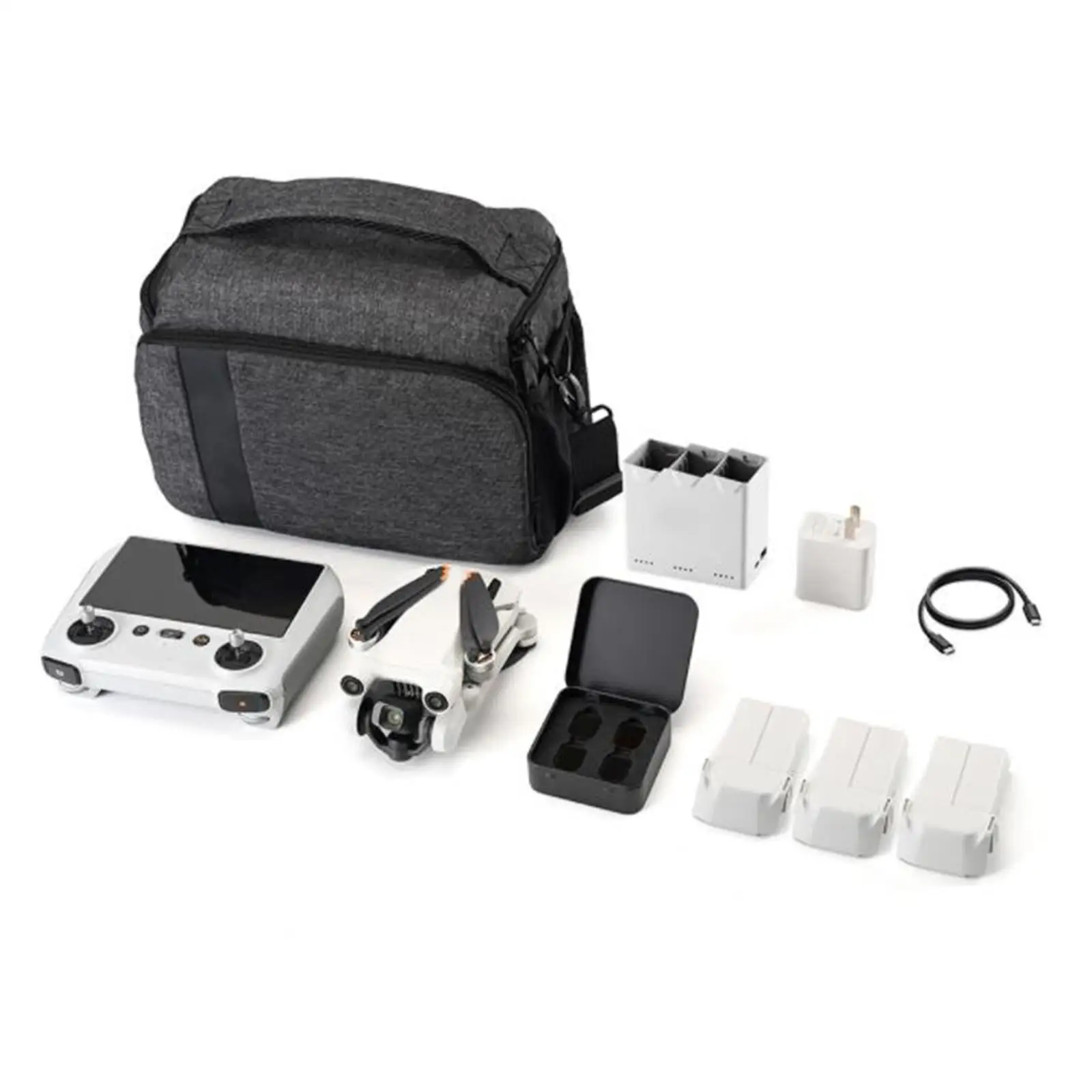 Drone Carrying Case Remote Control Bag Large Capacity Protective Cover Travel Bag Storage Bag for DJI Mini 3 Pro Protector Parts