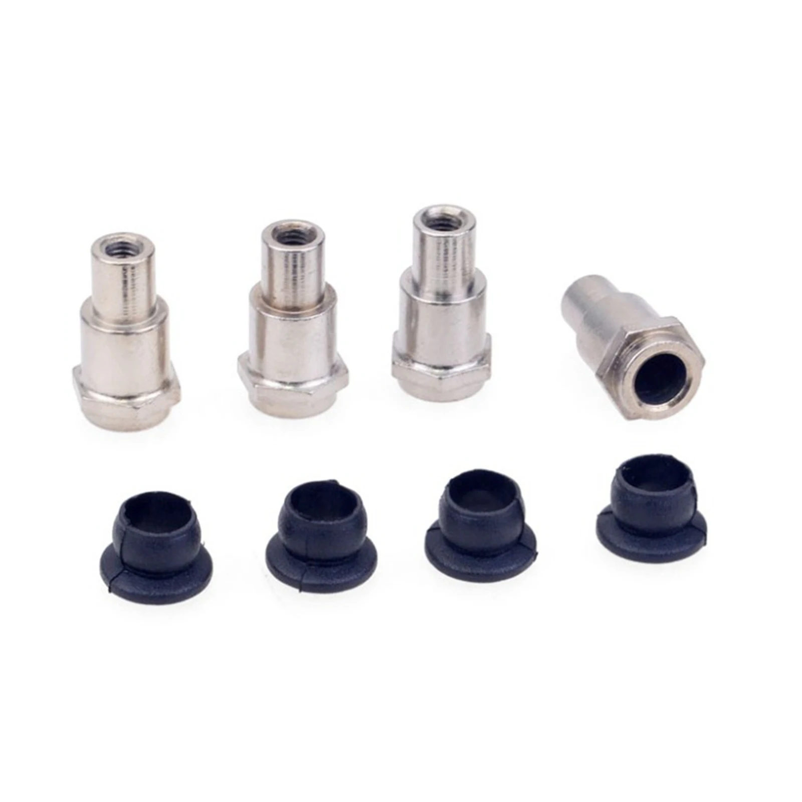 4 Pieces Metal Shock Absorber Bushing 1:8 Parts for Zd /8 RC Car