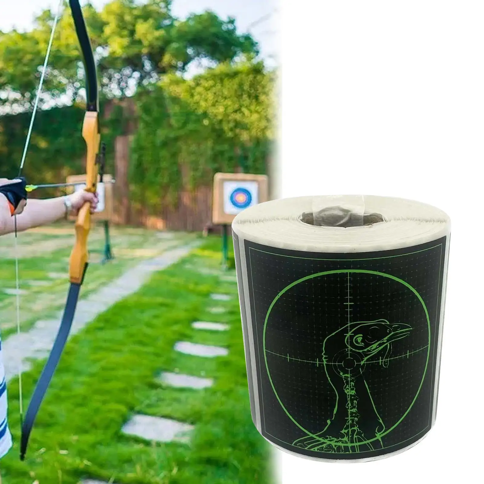 1Pc Shooting Targets Hunting Yard Paper Targets Splatter Reactive Targets