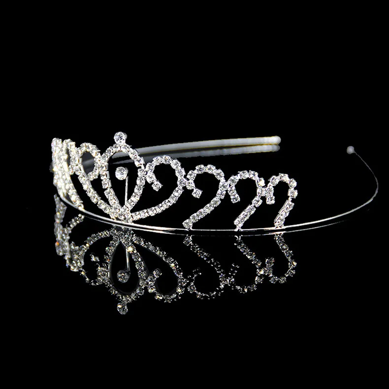 wedding crown Hot New Style Rhinestone Bridal Crown Jewelry Fashion Wedding Dress Accessories Adults and Children Universal Hair Accessories bridal hair jewelry gold	