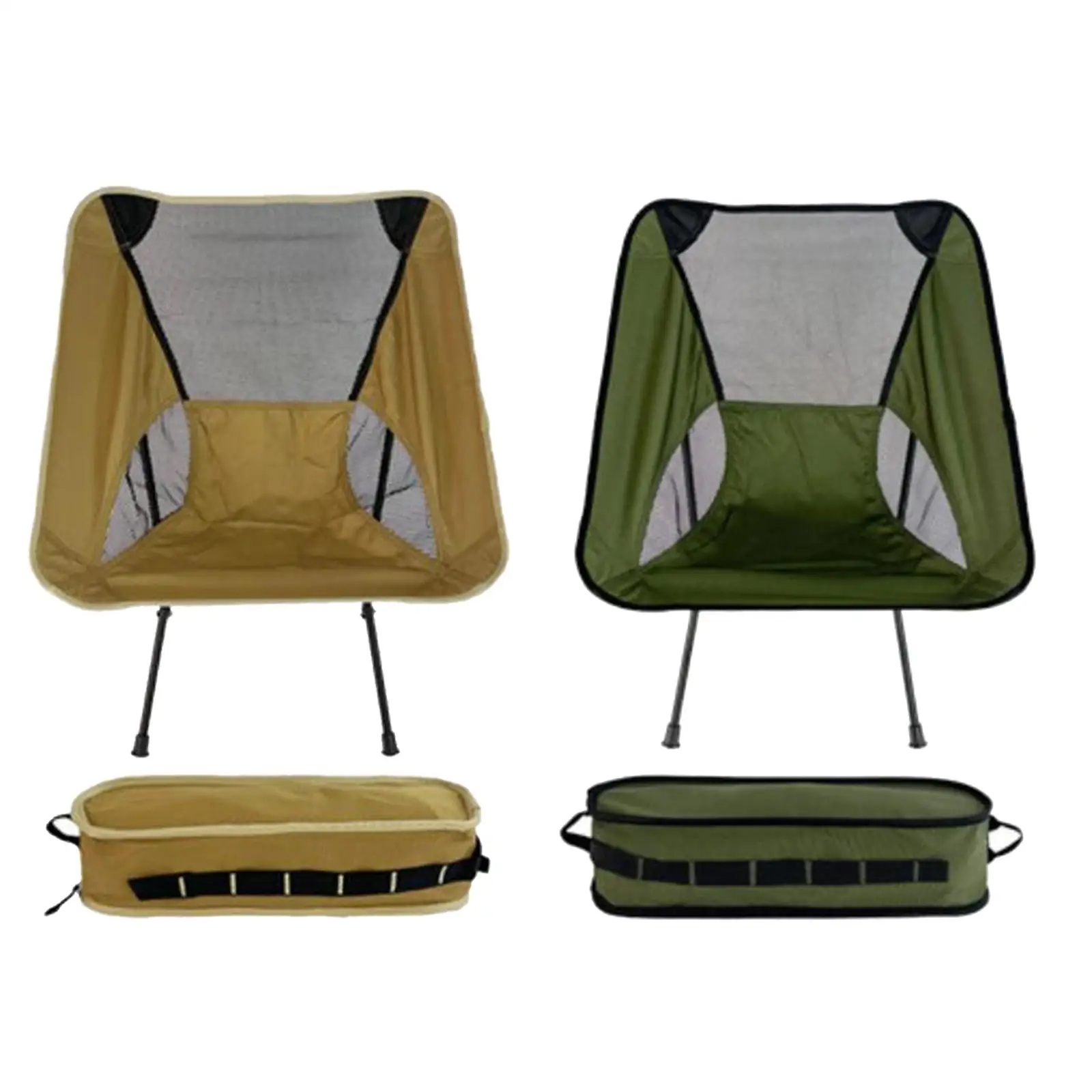 Lightweight Folding Camping Chair Backrest Stool for Picnic Outdoor Fishing