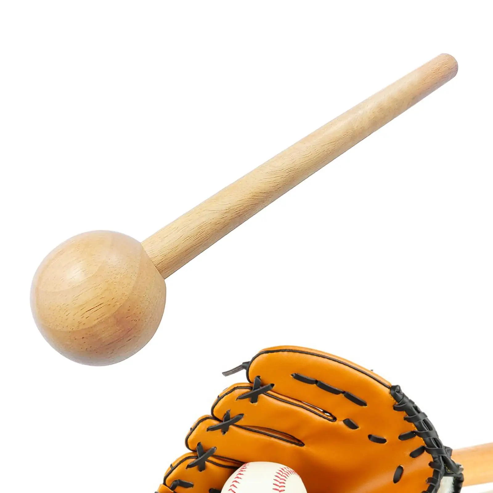 Piece Baseball Hammer Dia 6.8cm 36cm Softball Glove Mallet for Break in Glove