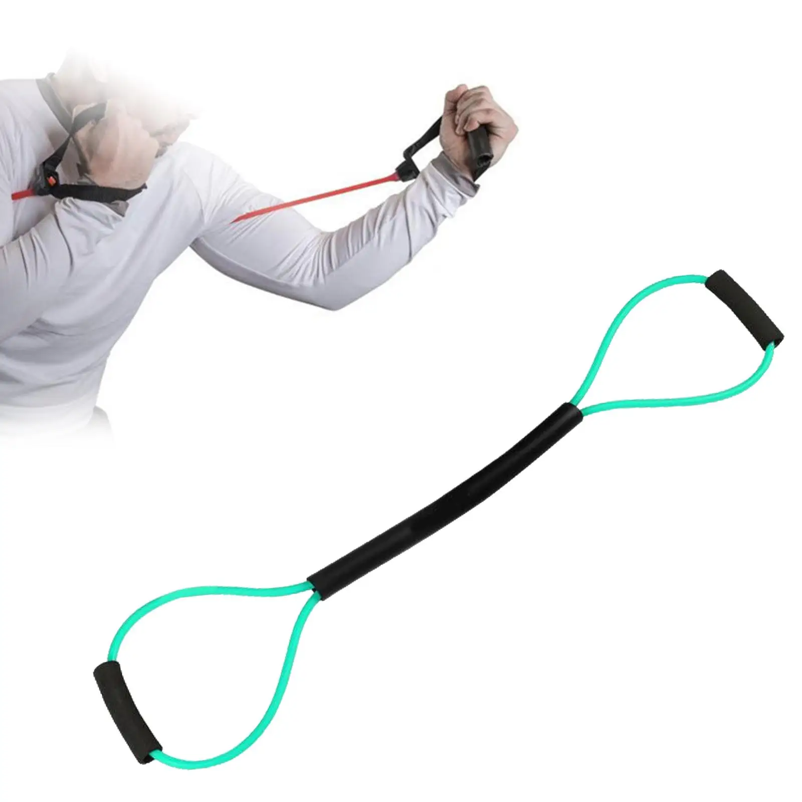 Resistance Bands Shadow Boxing Strength Training Karate Arm Exercise Gym