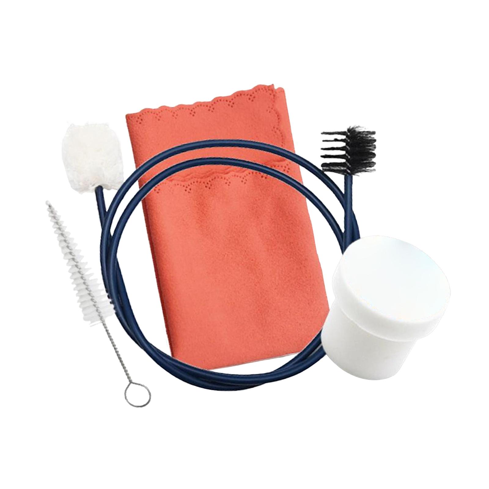 Trumpet Cleaning Set Soft Bristles Care for Musical Instrument Clean