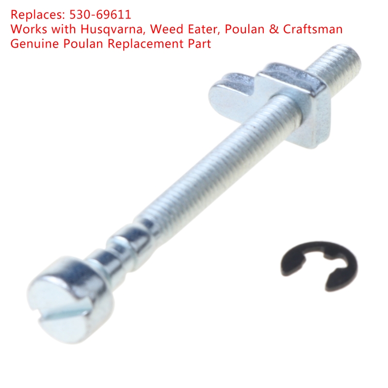 Description Picture 4 of itemChain Tensioner Adjuster Screw Bar Pin for Husqvarna- Replaces Chainsaw 530016110 530015826 530069611