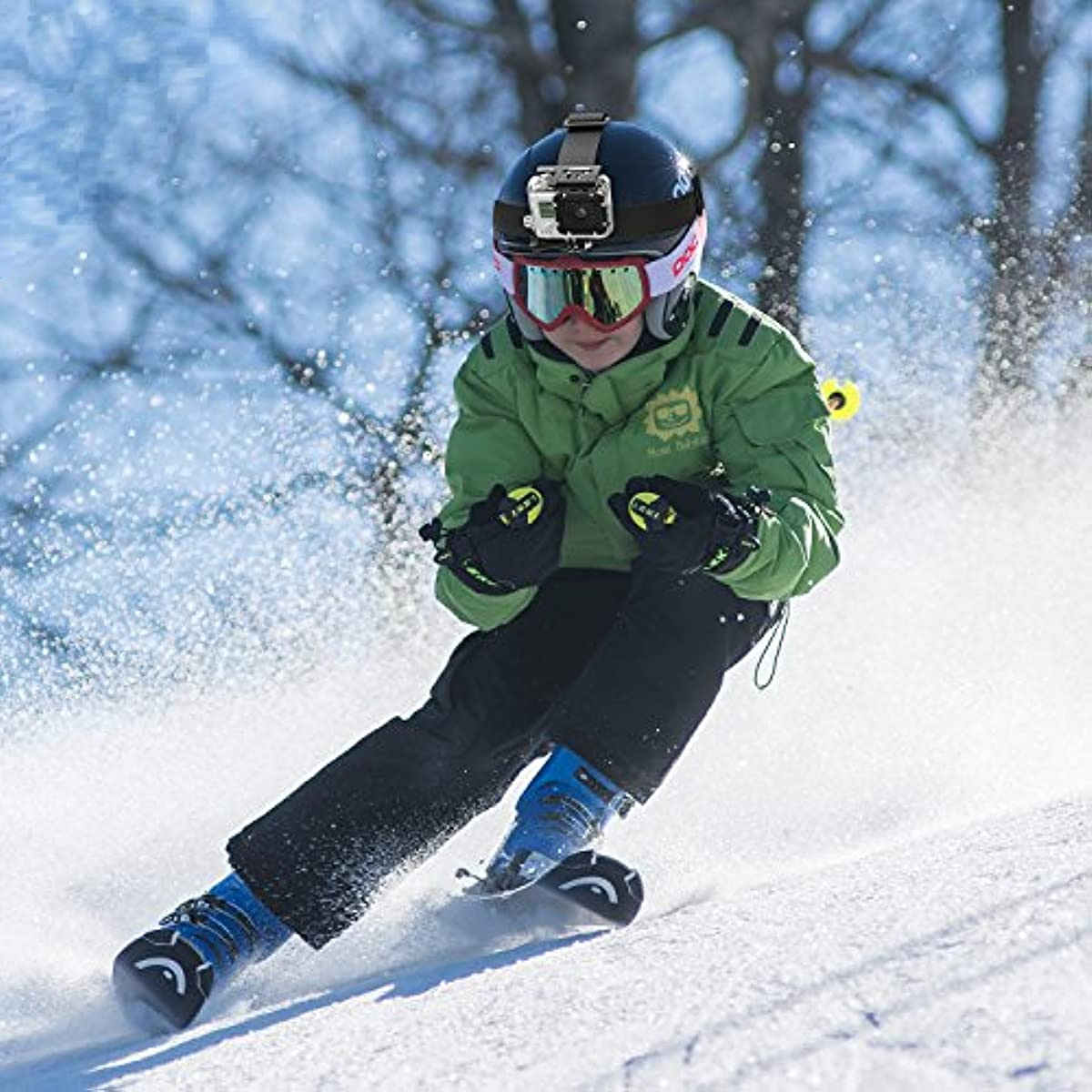 Description Picture 2 of itemHead Strap Mount Headband Belt For GoPro Hero 13 12 11 10 9 8 7 insta360 SJCAM AKASO DJI Osmo Action 5 4 3 2 Camera Accessories