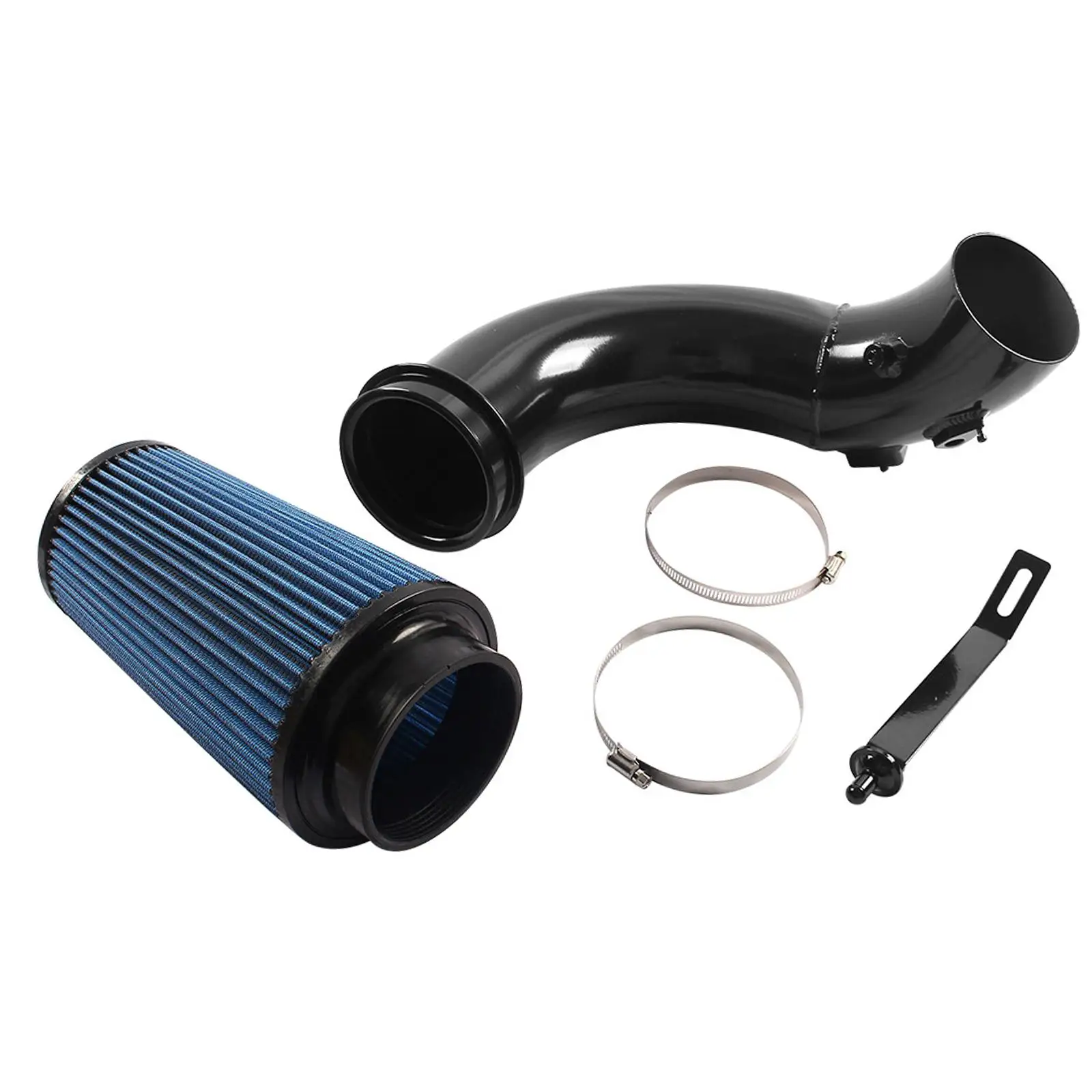 Cold Air Intake Filter W/ Filter Fit for 3500 Black