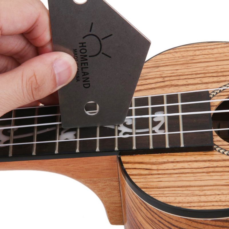 Fret Rocker Level Tool für Triangle Ruler Steel Makers Luthiers Guitar Tool Supp – Detail 6
