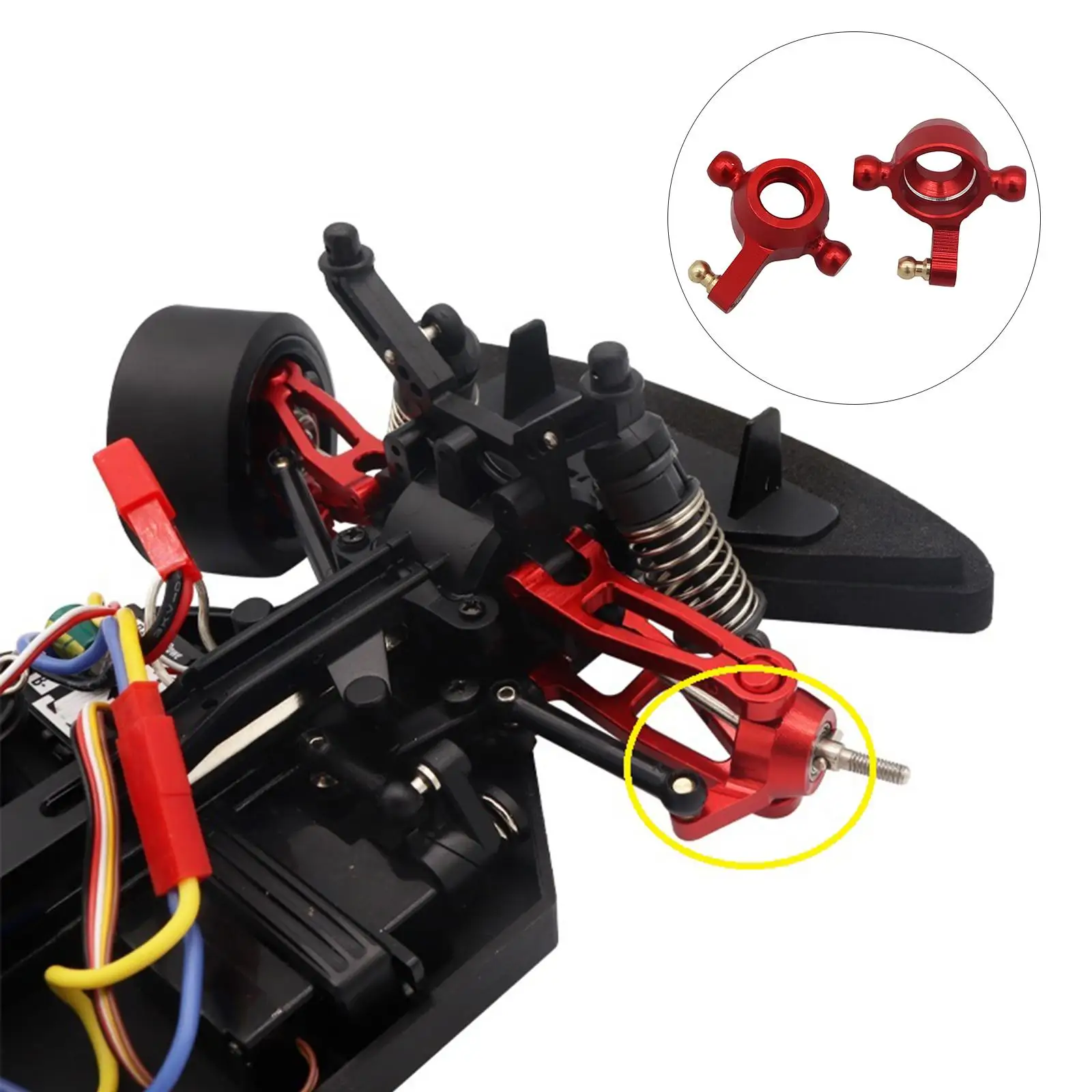 Upgrade RC Car Steering Knuckles for SG1603 SG1604 SG-1604 1/16 Car Model