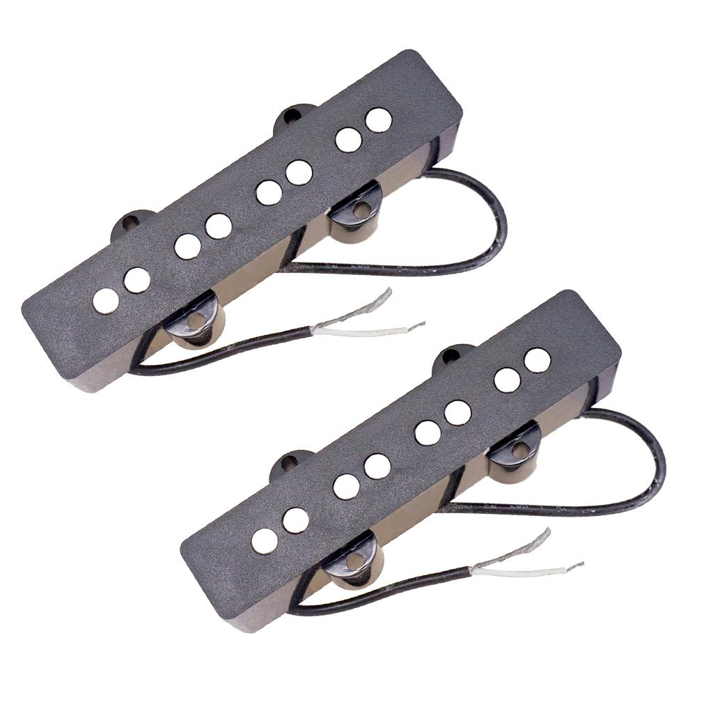 Description Picture 3 of itemTooyful Exquisite 2Pcs Black Electric Bass Open Pickups DIY for JB Musical Instrument Accessory