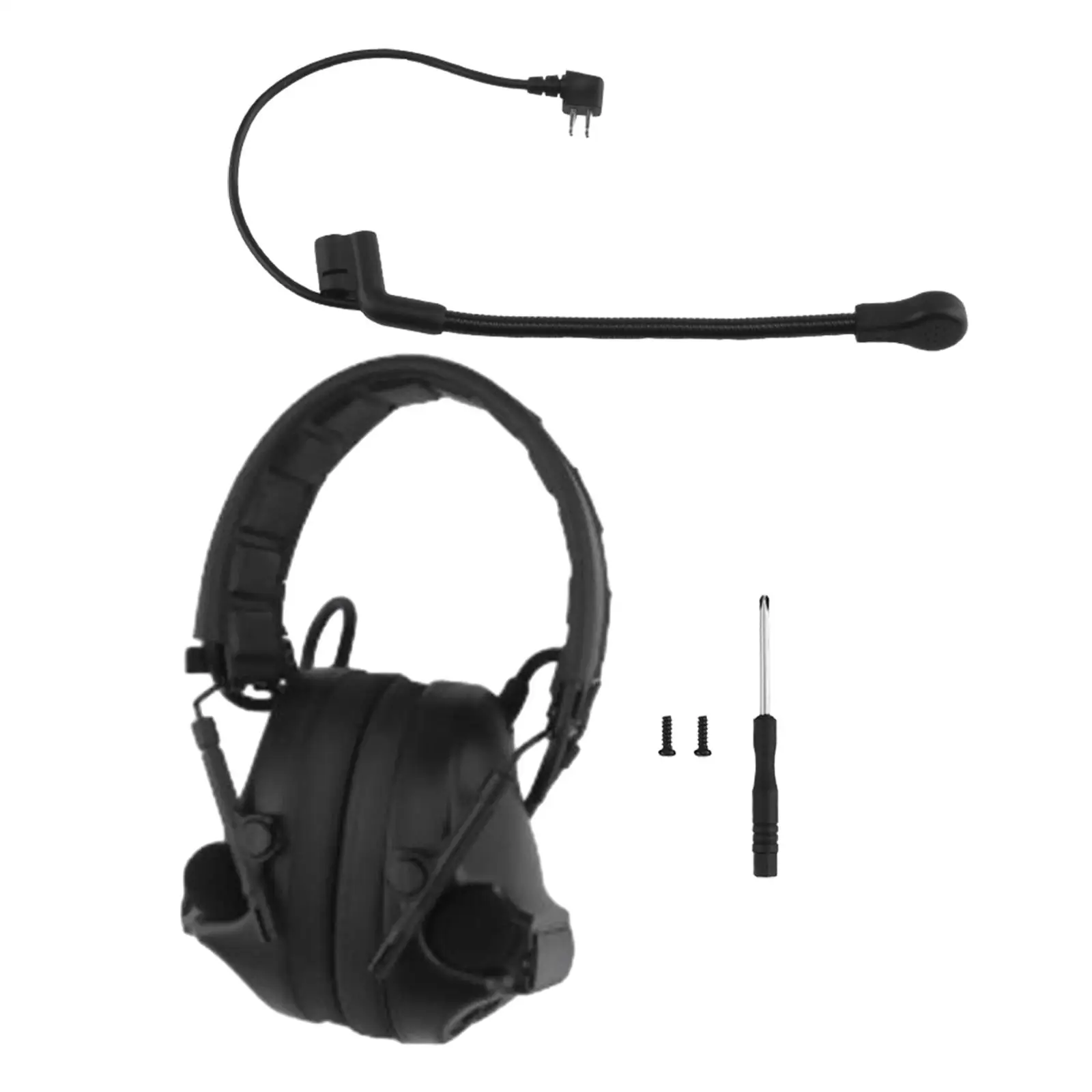 Hearing Ear Protection Soundproof Earmuffs Lightweight Soft Protective Earmuffs for Construction Mowing Learning Sleeping Gaming