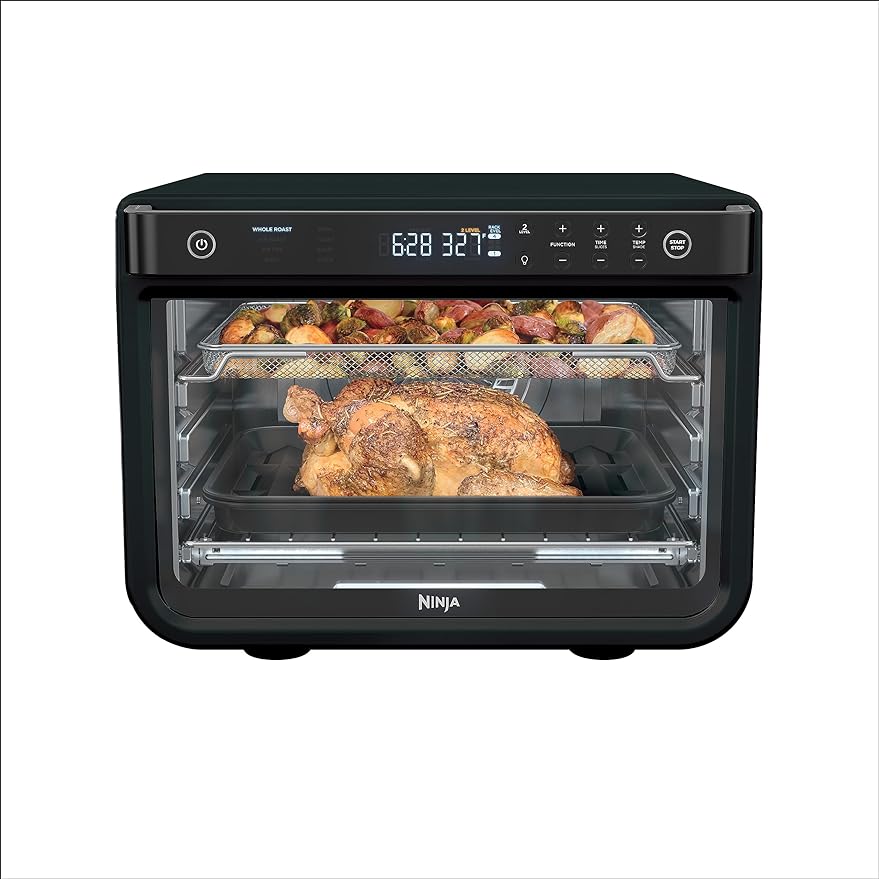 Title 1, Ninja DT202BK Foodi 8-in-1 XL Pro Air Fry Oven,...