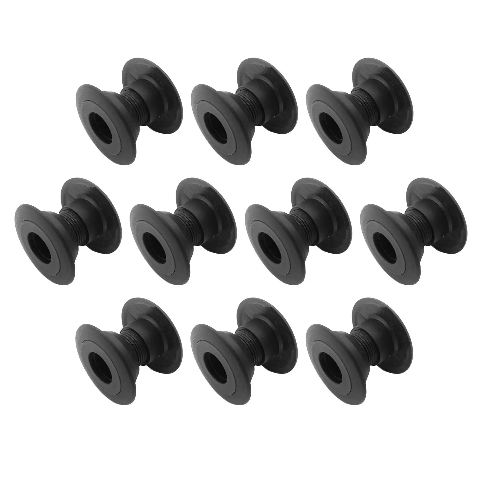 Table Football Bearing Rods, Threaded Structure, Soccer Games Foosball Bushings, for Standard Foosball Tables Accessories